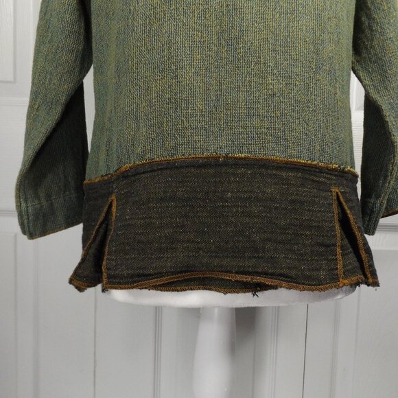 tribe OAK Hand Woven 2 Piece Top & Jacket S - Picture 14 of 15